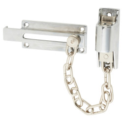 Touchpoint Locking Door Chain - Polished Chrome