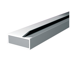 Pyroplex Single Offset Flipper Intumescent Strip - FD30 - 10 x 4 x 2100mm - White - Pack of 10