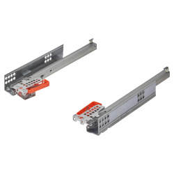 Blum TANDEM BLUMOTION Soft Close Drawer Runners - Single Extension - 300mm Length - 11-16mm Panels - 30kg