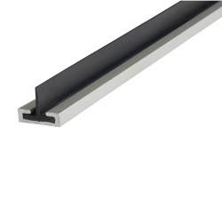 Sealmaster PEFC Wiping Seal - 2100mm Length - Satin Anodised Aluminium
