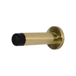 Hampstead Concealed Fixing Projection Door Stop - 70mm Projection - Polished Brass