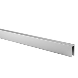 Premier Channel Headrail - 12-13mm Panels - Satin Anodised Aluminium