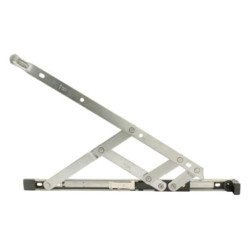 uPVC/Timber Restrictor Window Friction Stay Hinge - 17mm Stack - Right Hand - 16"/400mm - Side Hung