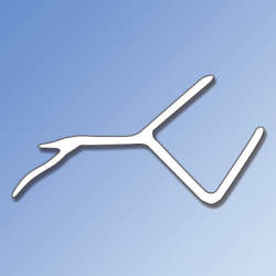 Glass to Glass Door Jamb Shower Seal - 135° - Suits 10mm Glass - Clear