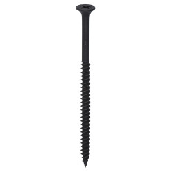 TIMCO Fine Thread Bugle Head Drywall Screws - 4.2 x 75mm - Dark Grey Phosphate - Pack of 500