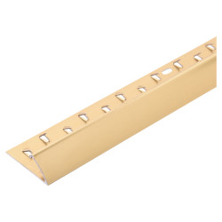 Single Edge Door Bar Trim - 900mm Length - Gold Anodised