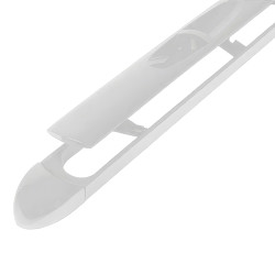 Trimvent XS16 uPVC/Timber Window Vent - Surface - 312 x 16mm - White