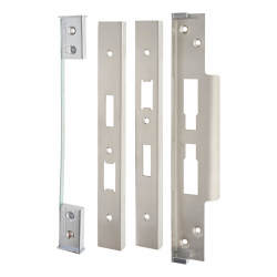 Altro Architectural Rebate Kit for DIN Euro Sashlock and Bathroom Lock - Satin Stainless Steel