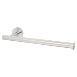 Altro Essential Round Towel Rail - 279 x 80 x 50mm - Satin Stainless Steel