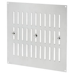 Altro Hit & Miss Vent - 242 x 242mm - Satin Chrome
