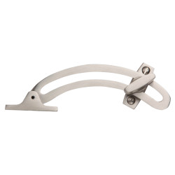Heritage Brass by M Marcus Locking Quadrant Stays - 155mm Length - 114mm Throw - Satin Nickel