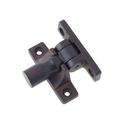 Burlington by Frelan Brighton Sash Window Fastener - Pattern 1 - 55 x 15mm - Dark Bronze