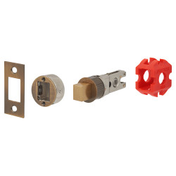 Jigtech Smartbolt Bathroom Deadbolt - 45mm Backset - Antique Brass
