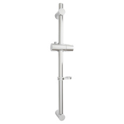 Croydex Nero Adjustable Riser Rail - 600mm - Chrome