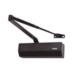 Ryobi D-1554BC Fire Door Closer - Power Size 4 - Push/Pull Mounting - Black