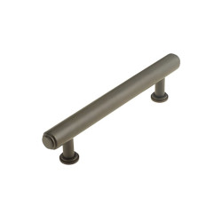 Burlington by Frelan Belgrave 18mm Stepped T-Bar Cabinet Pull Handle - 128mm c/c - Dark Bronze