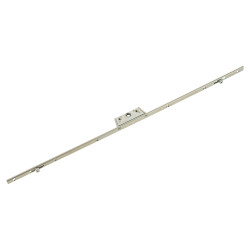 Avocet Slim U-Rail Offset Espagnolette uPVC Window Lock - 600mm Length - 20mm Backset - 6mm Cam