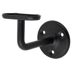 Touchpoint Handrail Bracket - 75mm Projection - Black