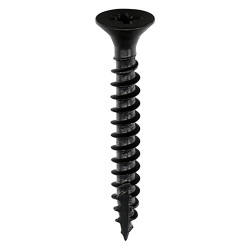 TIMCO Classic Pozi Countersunk Wood Screws - 5.0 x 40mm - Black Passivated - Pack of 200
