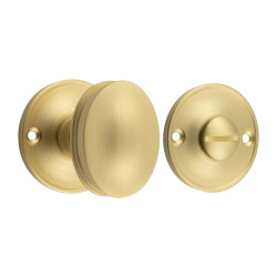 Burlington by Frelan Bathroom Turn & Release - 40mm Diameter - Sain Brass