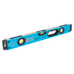 OX Pro Box Spirit Level - Non Magnetic - 24"/ 600mm - Aluminium