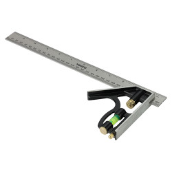 TIMCO 5 in 1 Combination Square - 12"/ 300mm
