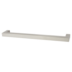 Altro 14mm Square D-Bar Cabinet Pull Handle - 320mm Centres - Satin Stainless Steel
