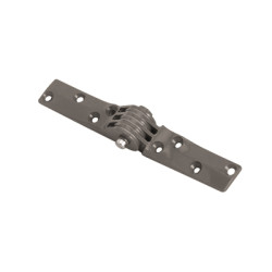 Kenrick 500 Friction Strap Window Pivot Hinge - 190 x 25mm - Grey - Pair