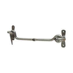 Olde Forge Cabin Hook & Eye - 208mm Length - Pewter