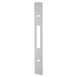 Adams Rite Sentinel 6 2600 Euro Profile Deadlock Faceplate - 195 x 25mm - Satin Anodised Aluminium