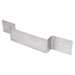 Fence Panel Security Bracket - 233 x 40mm - Galvanised - Pack of 10