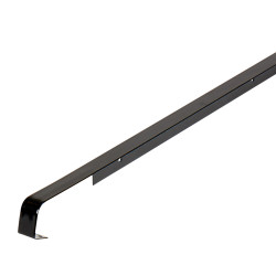 Altro 630mm Aluminium Worktop Straight Butt Joint - 30mm Worktop Thickness - Black