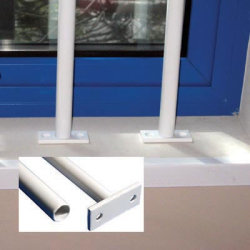 Reveal Face Fix Window Bar - 42-54" - White