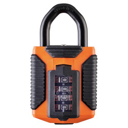 Squire CP50/ATLO All Weather Combination Padlock - 50mm Body - 23 x 22mm Shackle - Orange