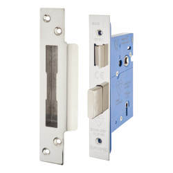 Altro BS3621 5 Lever Sashlock - 78mm Case - 57mm Backset - Polished Stainless Steel