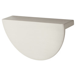 Altro Otley Cabinet Finger Pull Handle - 96mm Centres - Satin Nickel