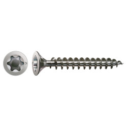 SPAX T-Star Plus Torx Countersunk Wood Screws - 3.0 x 20mm - A2 Stainless Steel - Pack of 200