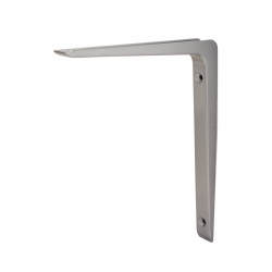 Touchpoint Aluminium Shelf Bracket - 200 x 250mm - Silver