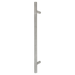 Hampstead Satin Stainless Steel 23mm Lines T-Bar Pull Handle - 450mm Centres