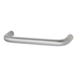 Touchpoint 9mm D-Bar Cabinet Pull Handle - 155mm Centres - Satin Chrome