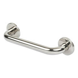 Fitzroy of London 32mm Stainless Steel Grab Rail - 300mm Length - Polished Stainless Steel