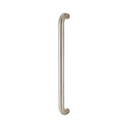 Hampstead 25mm D-Bar Door Pull Handle - Bolt Fix - 450mm Centres - 316 Satin Stainless Steel