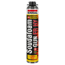 Soudal Soudafoam FR HY Expanding Foam - Gun Grade - 750ml