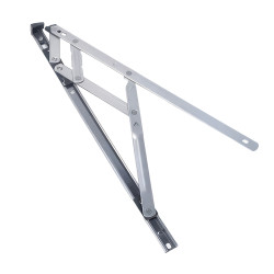 Securistyle uPVC/Timber Heavy Duty Window Friction Stay Hinge - 400mm Length - Side Hung - Pair