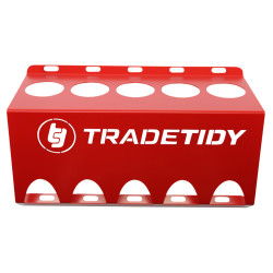 TradeTidy Silicone Tube Holder - 310 x 200 x 110mm - Red