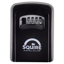 Squire KEYKEEP1 Combi Key Safe - 125 x 85 x 35mm - Black