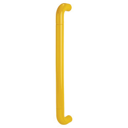 Hoppe AR602/600 Nylon D-Bar Door Pull Handle - Bolt Fix - 600mm c/c - Golden Yellow