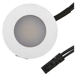 Forum Culina 1.2W LED Round Plinth Light - 4000K Cool White
