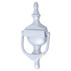 Fab & Fix Victorian Urn Door Knocker - 162 x 76mm - Premium Satin Silver