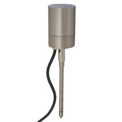 Forum Zink Leto 35W Wall and Ground Spike Garden Light - IP44 - Stainless Steel